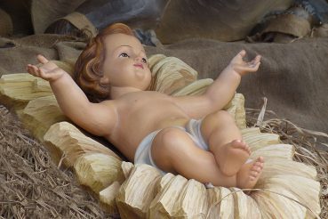 Menino Jesus no Presépio - Natal